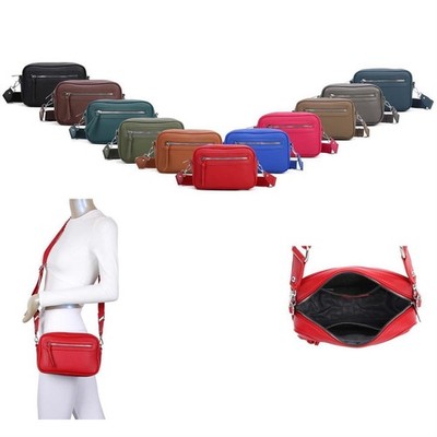 Women's cross over body bag bag shoulder bag shoulder bag leather-look mobile phone