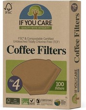 IF YOU CARE Coffee Filters No. 4 100.0 PC Pack of 4 4