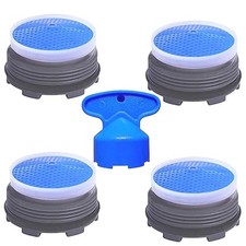 BOETOADG 4PCS Faucet Aerator M21.5 Plug-In Restrictor...