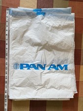 8 Vintage Pan Am Garbage Bags