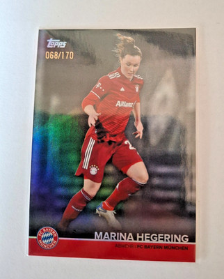 2021-22 Topps FC Bayern München Team Set  - Marina Hegering /170 parallel