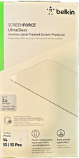 Belkin SCREENFORCE UltraGlass Treated Screen Protector Apple iPhone 14/13/13 Pro