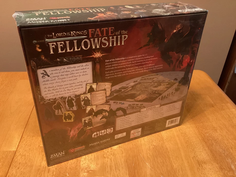 El Señor de los Anillos: El Destino de la Comunidad Z-Man - NUEVO, PRECINTADO, EN MANO Foto 2 de 2