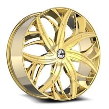 20 Inch Nano Gold Azara 541 5x114.3 5x120 35 Wheels Rims 18 22