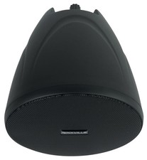 Rockville PEN-40T Black 70V/100V/8 Ohm 4" Hanging Pendant Speaker,