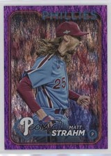 2024 Topps Series 2 Purple Foil /799 Matt Strahm #528 1ta7