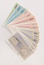 Miniassegni Banca Popolare di Milano - Collezione completa FDS - 22pz