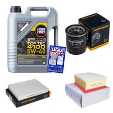 Inspektionspaket Liqui Moly Top Tec 4100 5W-40 5L f�r Renault Espace V 1.8