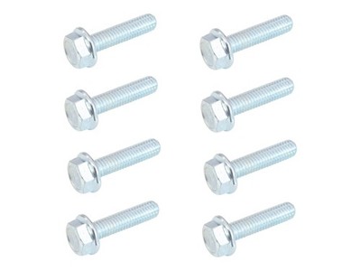 8x Schraube M6x25 passend für Stiga Tornado 2108 H AP Rasentraktor