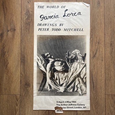 Die Welt von Garcia Lorca Zeichnungen von Peter Todd Mitchell 1964 Arthur Jeffress