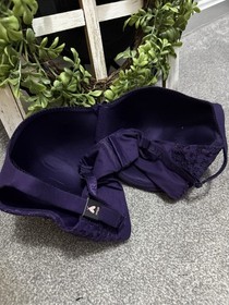 Victoria&rsquo;s Secret Body by Victoria Lined Perfect Coverage Bra 40D Purple Lace
