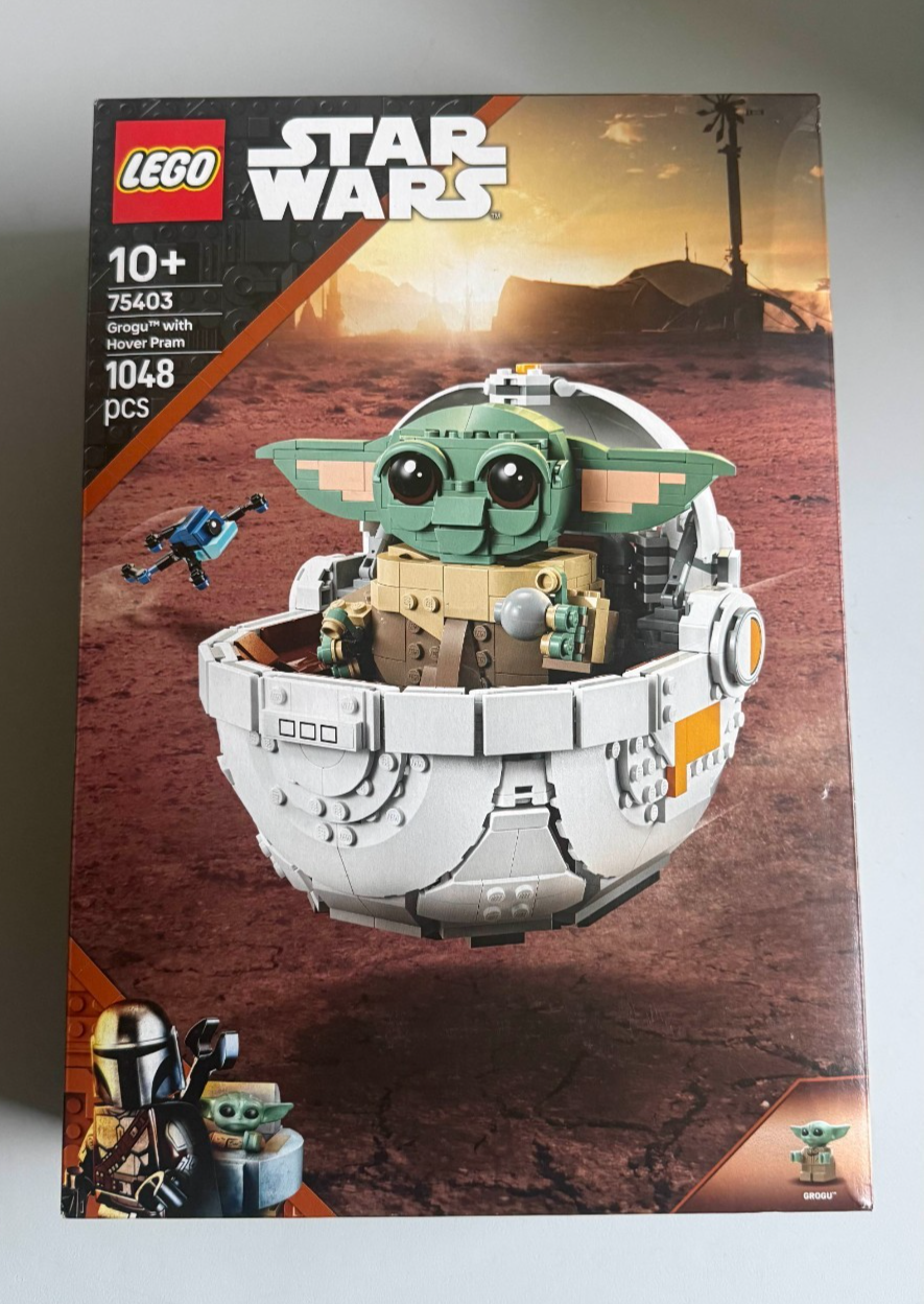Lego Boys Star Wars Grogu With Hover Pram Set 75403 Multi - Image 5