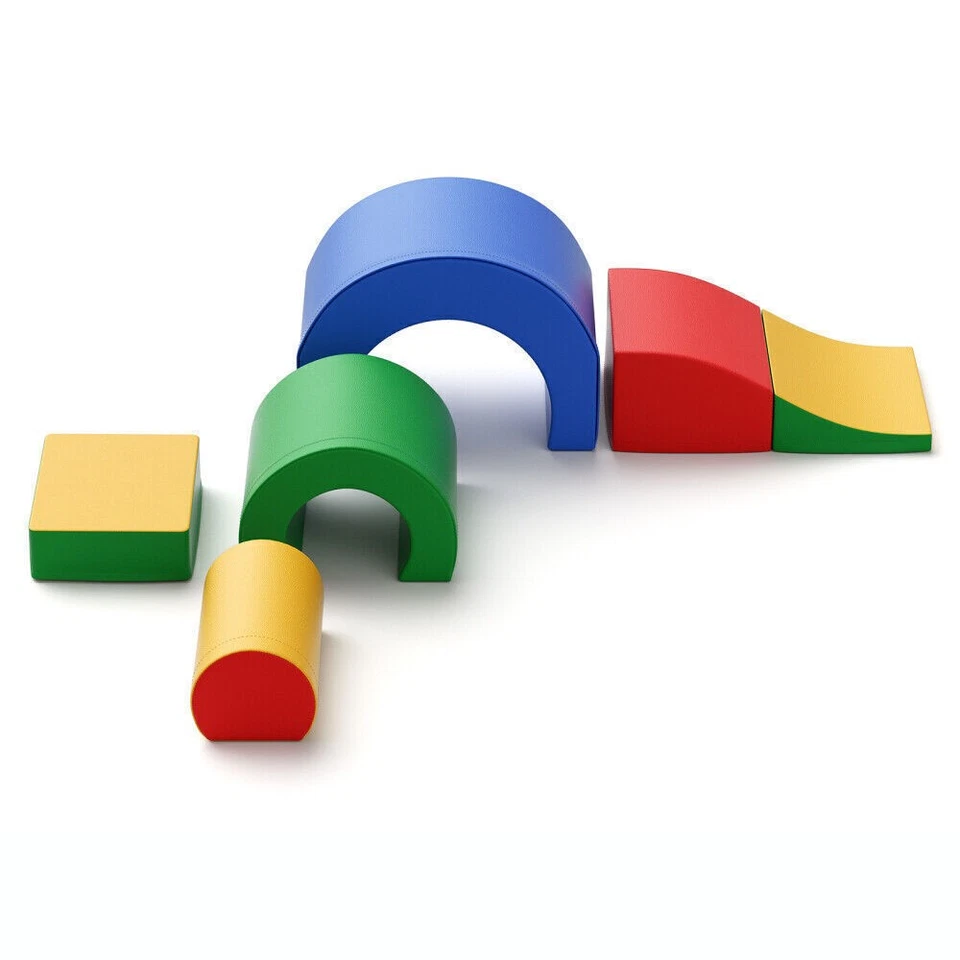 Juego de 5 PIEZAS Actividad de Rastreo Bloques de Escalada de Espuma Suave Ligera para Niños Pequeños Foto 2 de 4