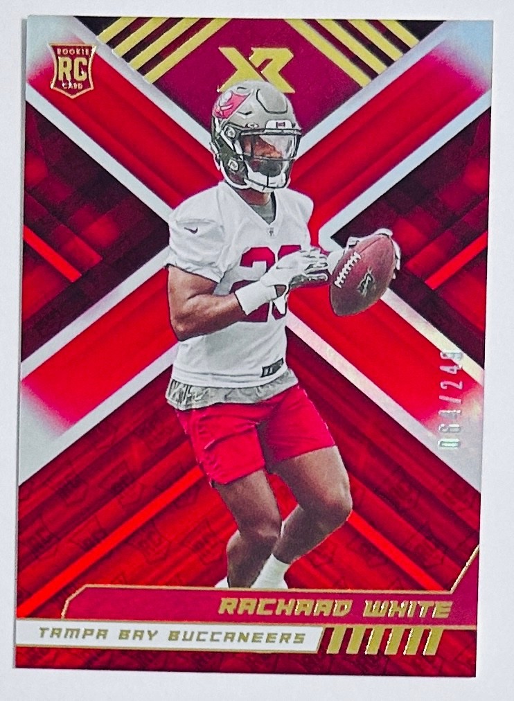 2022 Panini XR #143 Rachaad White Red #/249