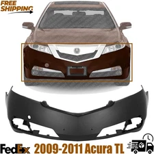 Acura TL 2009–2011 Front Bumper Cover, Primed, Black | AC1000163