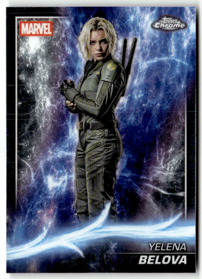 2025  Topps  Marvel Studios Chrome  No. 182  Yelena Belova