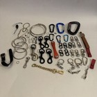Carabiners Keychain Accessories Clips Chains Jewelry Backpack Clips Spare Parts — photo 1