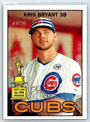 2016 Topps Heritage - Kris Bryant #70 All Star Rookie Cup 