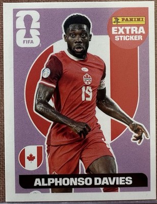 Alphonso Davies - Panini FIFA World Cup World Cup 2026 - Extra Sticker Purple - Purple