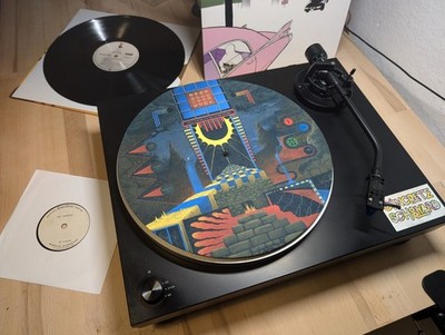 King Gizzard And The Lizard Wizard Turntable Mat, Felt Slipmat Vinyl