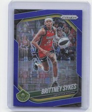 2025 Panini Prizm WNBA BRITTNEY SYKES #121 BLUE PRIZM /199 STORM