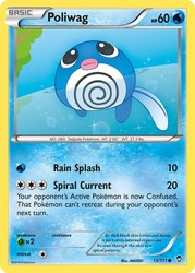 Poliwag 15/111 Furious Fists Reverse Holo Common