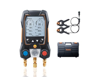 testo 550s AC Manifold Gauge Set   Manifold Gauges Hvac and Refrigeration   Incl