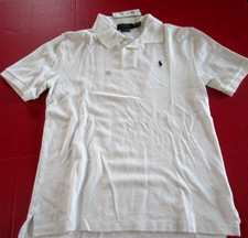 NWT Polo Ralph Lauren Child pull over Sz: L/G 14-16 White