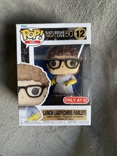 Funko Pop Vinyl: Saturday Night Live Lunch Lady Chris Farley 12 Target Exclusive