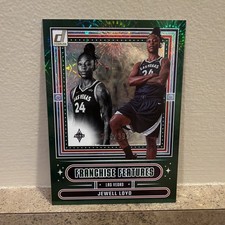 2025 Panini Donruss WNBA Franchise Features Jewell Loyd #9 Green Fireworks /399