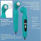 Heated Dual Frequency Massage Wand Handheld Adjustable Turquoise for Pain Relief — photo 4