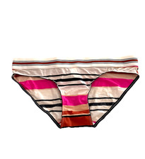 Victoria's Secret Stretch Cotton Bikini Panty Multi Stripe
