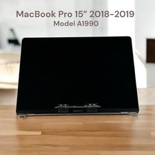 Apple MacBook Pro A1990 2018-2019 15" LCD Screen Display Assembly Silver TESTED
