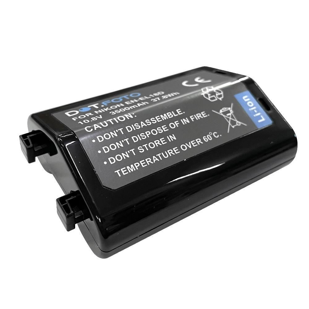 EN-EL18d 3500mAh 37.8Wh Battery for Nikon D4, D4s, D5, D6 / MB-D17, MB-D18 / Z9