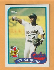 Ty Griffin Georgia Tech Yellow Jackets 1989 Topps #713