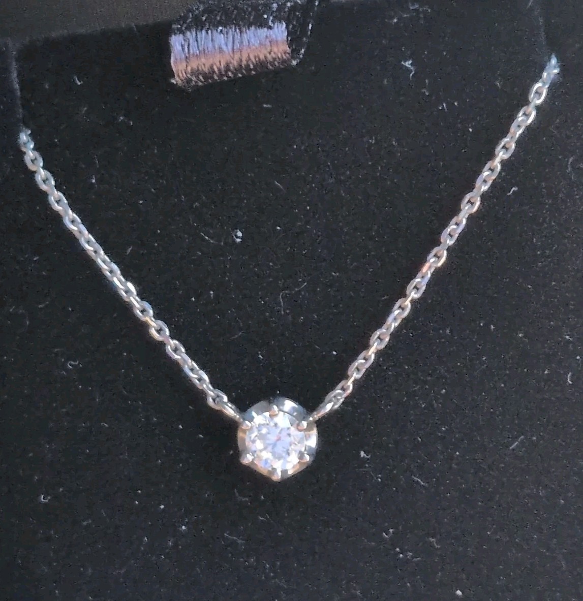 Fantastic Solid Platinum 850 Diamond Solitaire 0.… - image 4