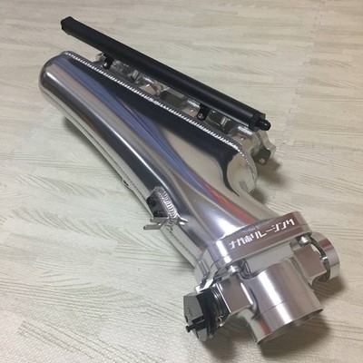 S13 SR20DET Ansaugkrümmer Kit Drosselklappenstutzen Kraftstoffverteiler Alumi...