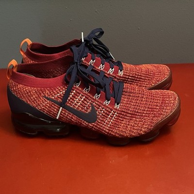 Nike Air VaporMax Flyknit 3 Size 13 Noble Red