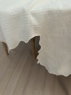 White Matelasse Twin or Full Cotton Spread Split Corners 78"x86" — photo 9