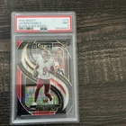 2024 Panini Select Jayden Daniels #112 Black & Red Shock Prizm PSA 9 Rookie Com…