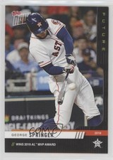 2019 Now Future Pack: MLB Award Winners Expired Redemptions George Springer fm0