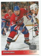 STEPHAN LEBEAU 1993-94 UPPER DECK SP CARD NM-MT+ CONDITION