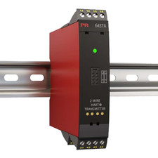PR 6437A2 DIN Rail Mounted Temperature Transmitter, PR electronics, 4-20 mA