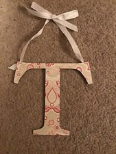 Pottery Barn Kids Printed Metal Letter T