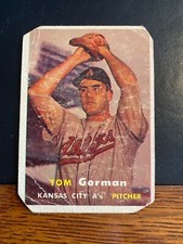 1957 TOPPS BASEBALL #87 TOM GORMAN!! $1 SHIPPING!!