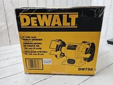 DeWalt DW756 6" (150mm) Powerful 5/8HP 3450 RPM Heavy-Duty Corded Bench Grinder