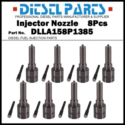 8x Injector Nozzle DLLA158P1385 for 0405 Chevy GMC Duramax LLY 6.6L 0986435504 eBay