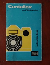 ZEISS CONTAFLEX SUPER OLD STYLE INSTRUCTION BOOK/220035