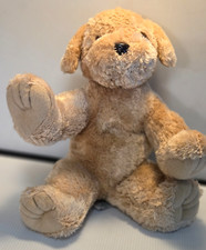 The Bear Factory 2001 Plush Brown Bear Stuffed Animal 13" Ages 3 Cuddly