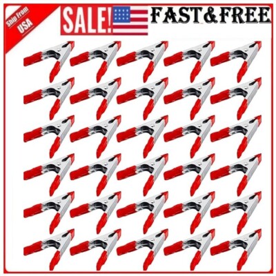 30pcs Metal backdrop clips Spring Clamps banner clips Heavy Duty 4In 1 ...